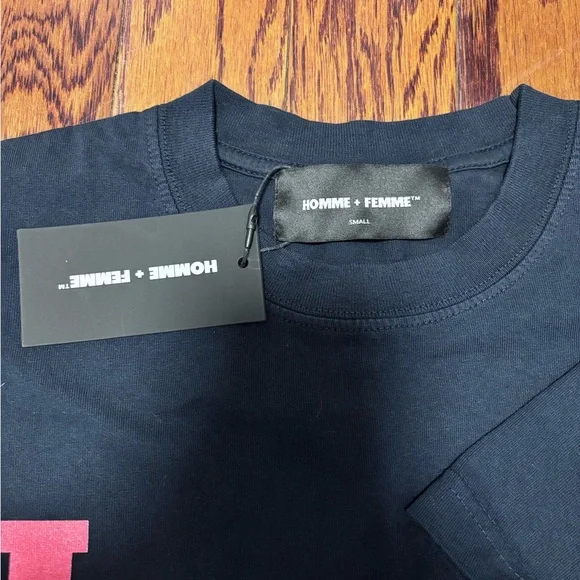 HOMME + FEMME Shirt Mens Size: Small NWT - Picture 3 of 3